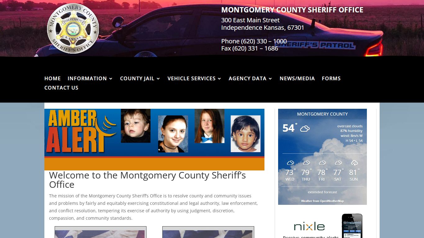 Jail Roster | Montgomery County Sheriff's Office Website